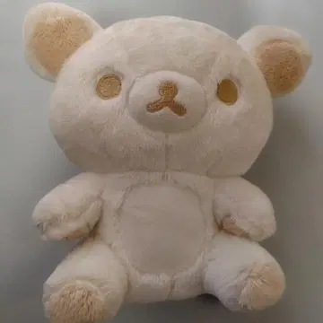 리락쿠마 코리락쿠마 화이트 봉제 인형 한정판