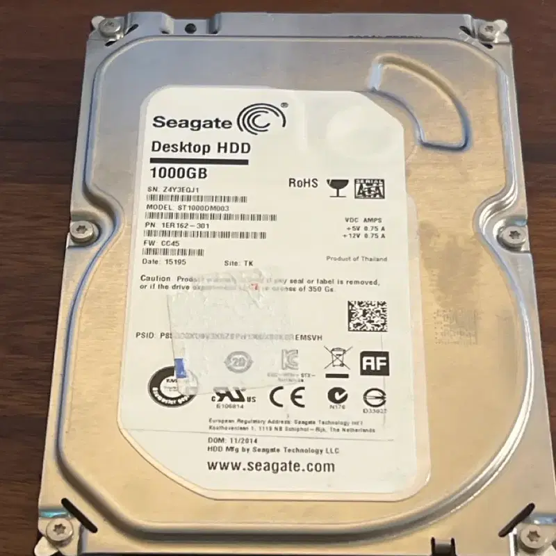 Seagate Desktop HDD 1TB