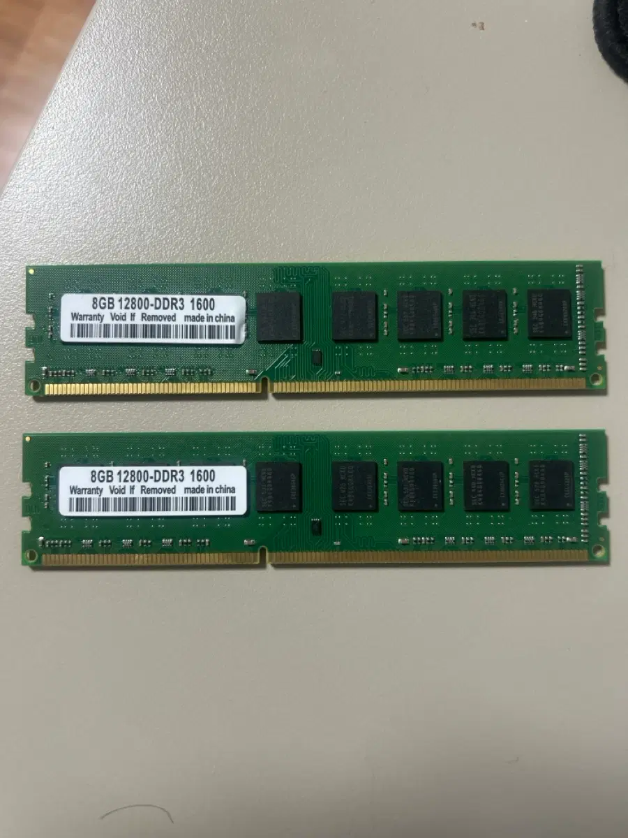 8GB DDR3 1600MHz PC3-12800 듀얼
