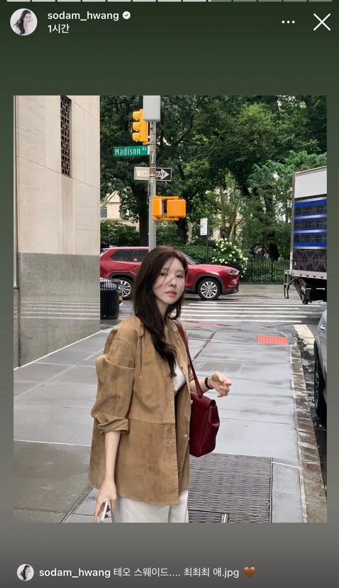 라플라 lapla 테오 스웨이드 자켓 샌드베이지