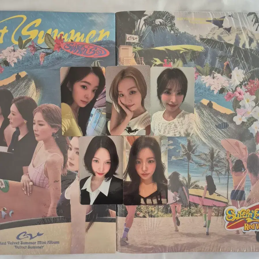 레드벨벳 서핀보이 애플뮤직 영통 미공포 세트 (미개봉 앨범 세트 포함)