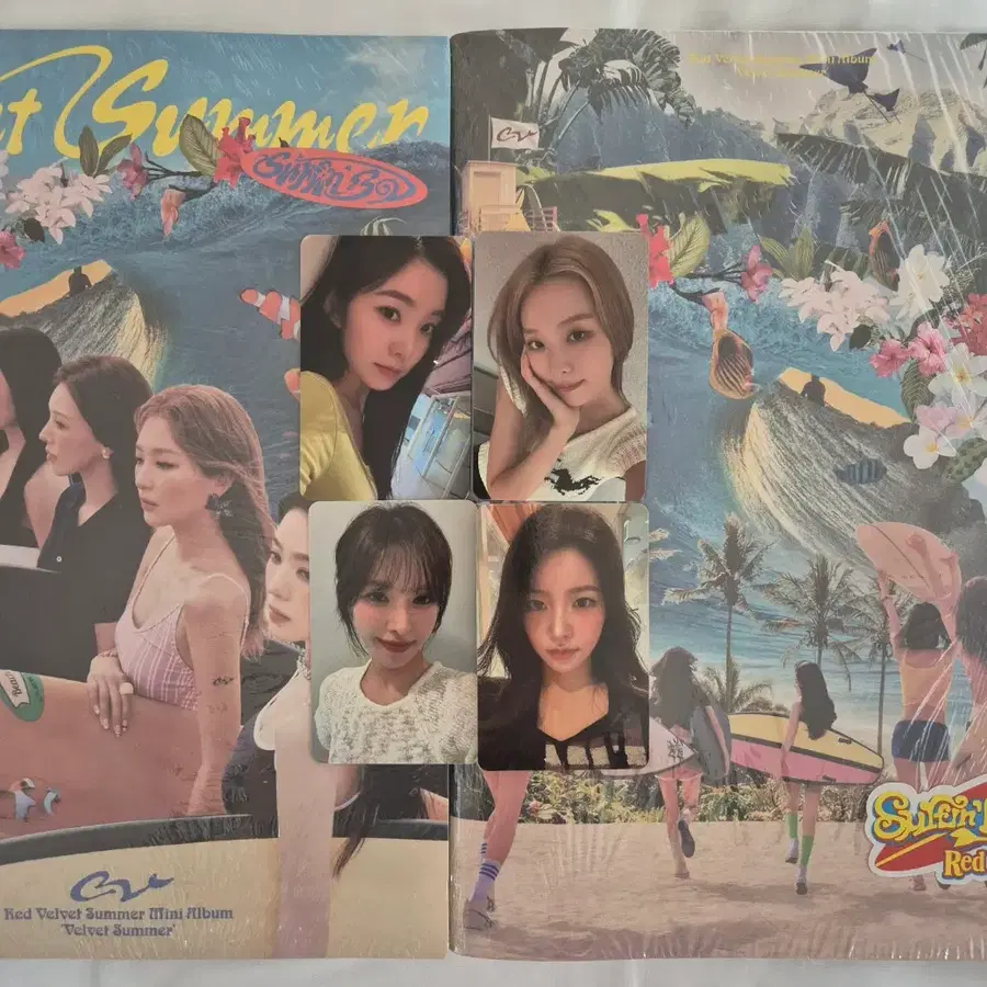 레드벨벳 서핀보이 애플뮤직 영통 미공포 세트 (미개봉 앨범 세트 포함)