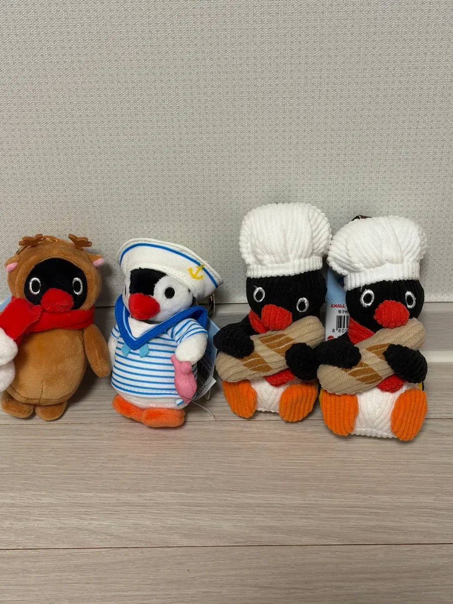 핑구 핑가 키링 인형(코듀로이 루돌프 마린)