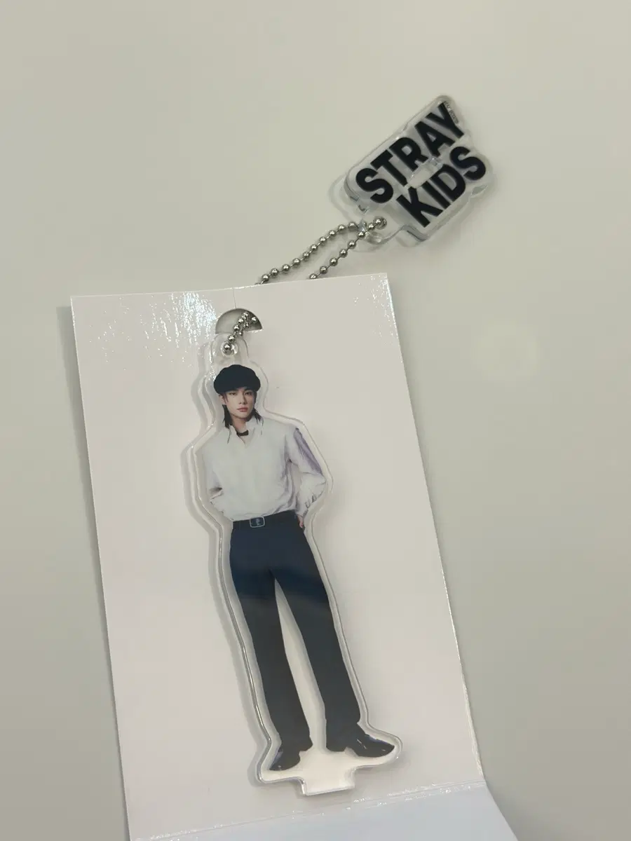 스트레이키즈 런잇 run it 일본 japan 팝업 엠디 아크릴키링 현진