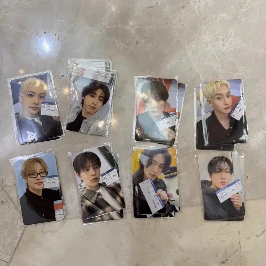 예판 스트레이키즈 중국 팝업 포카 8장 일괄