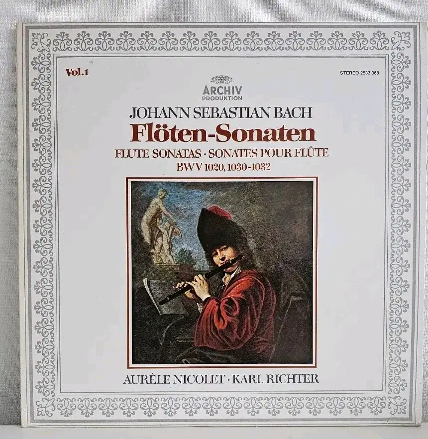 바흐 플루트 소나타 BWV 1020, 1030-1032 LP
