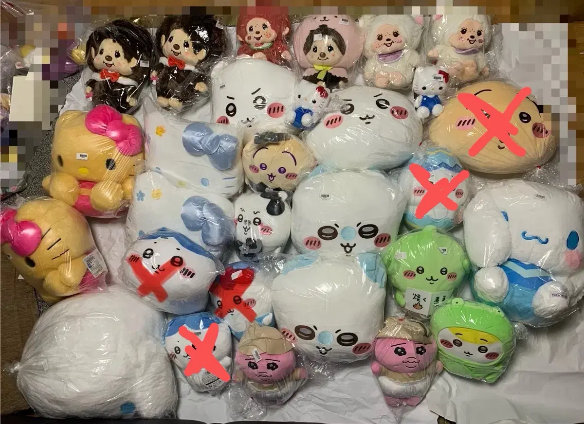 일본정품 치이카와 산리오 몬치치 인형
