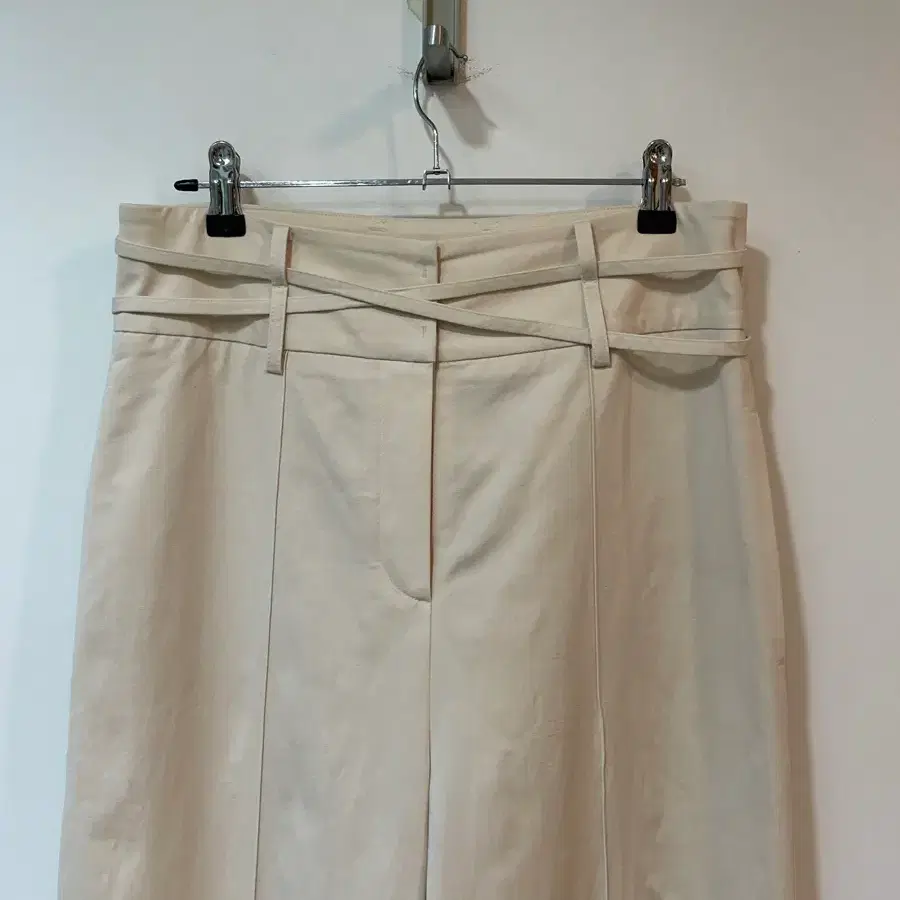 유메르 umer 와이드 끈 슬렉스 베이지 size 3
