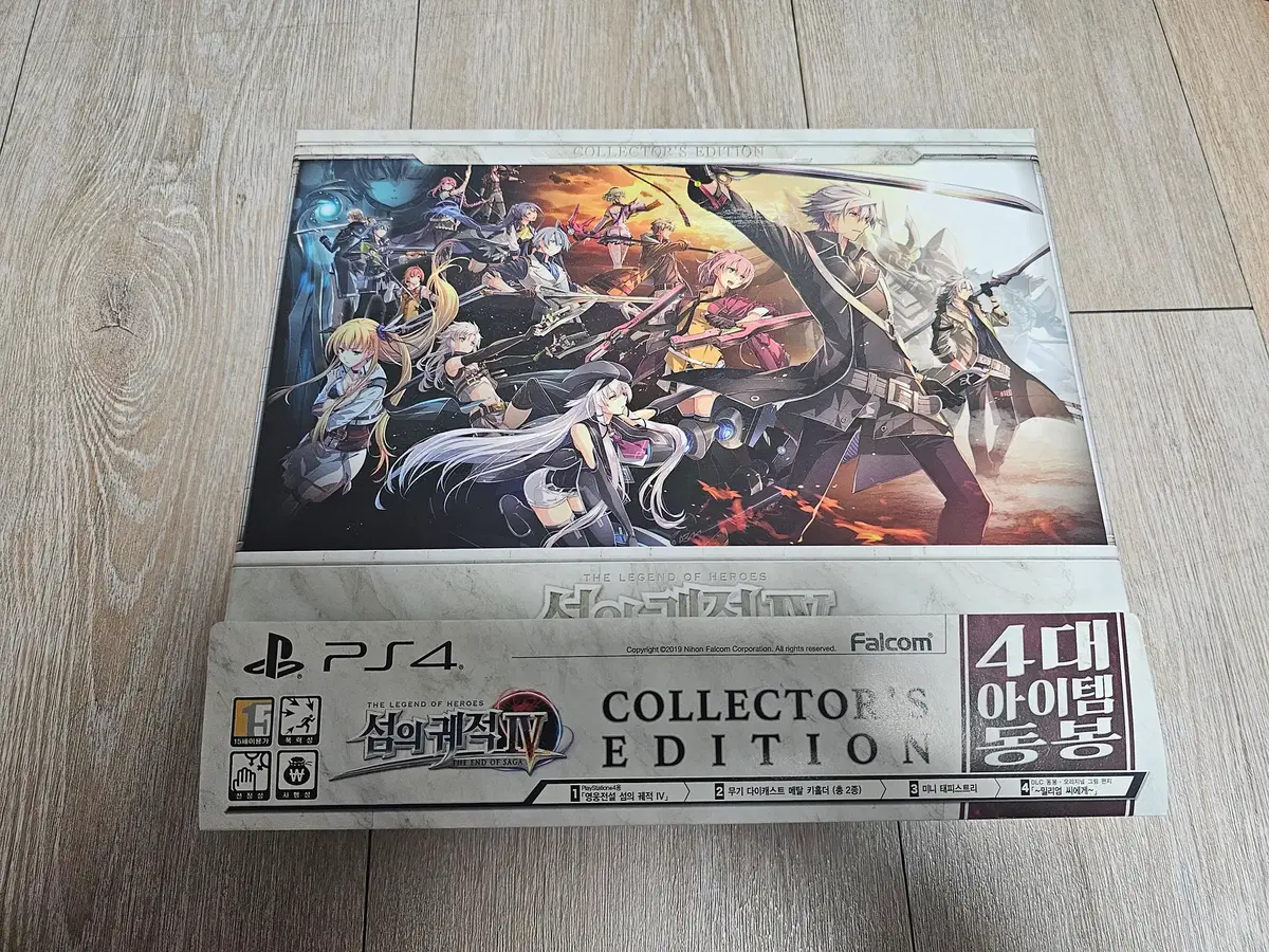PS4 섬의 궤적 4 한정판 (게임 타이틀 제외)