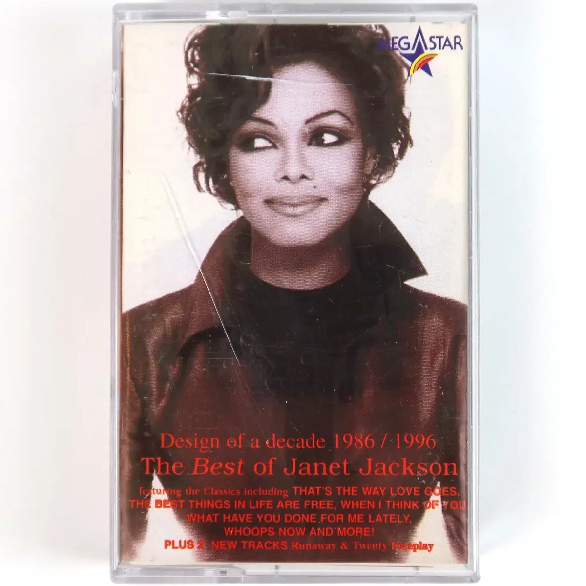 Janet Jackson - Design of a Decade 1986-1996 카세트 테이프 앨범 사우디반