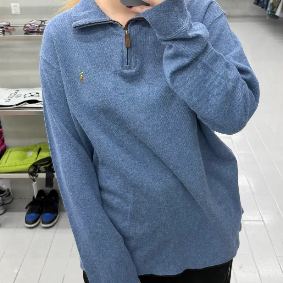 (L) 폴로랄프로렌 에스테이트 립 하프집업