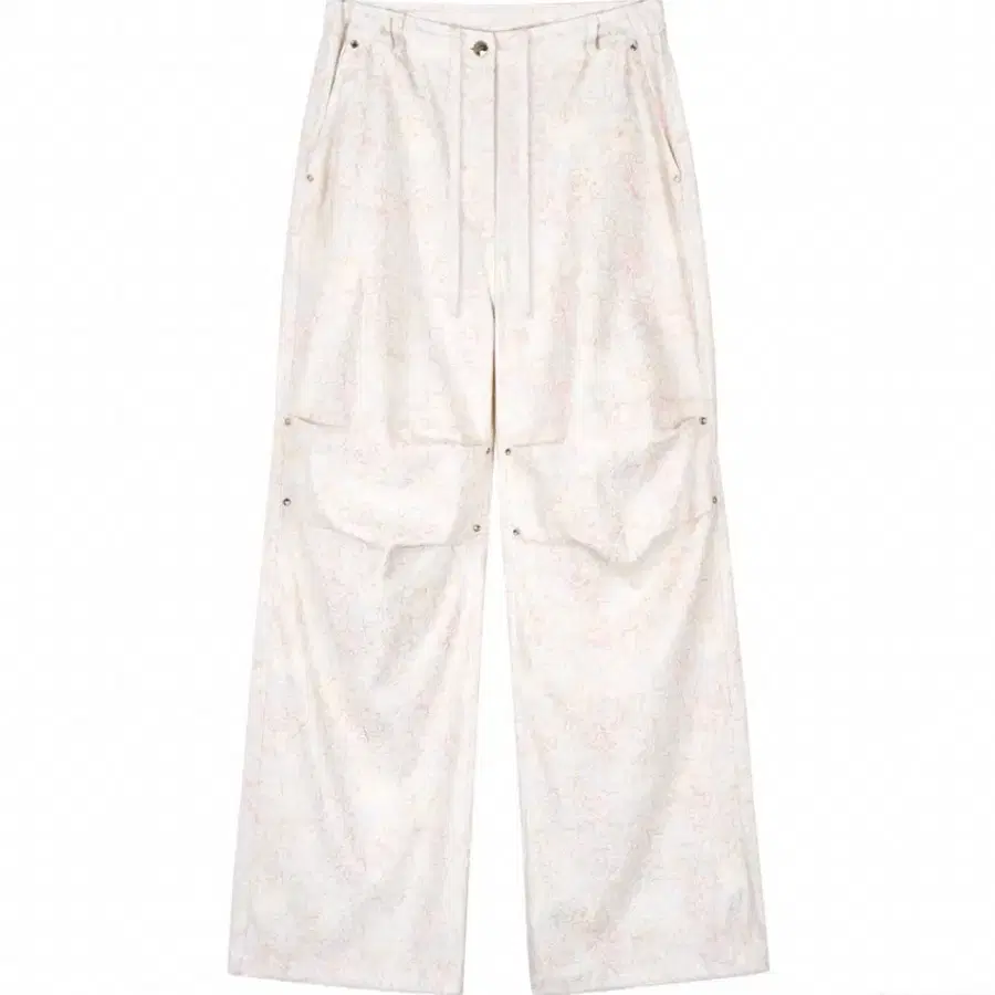김미더영 팬츠 G_GEM STUDDED FLOWER PANTS