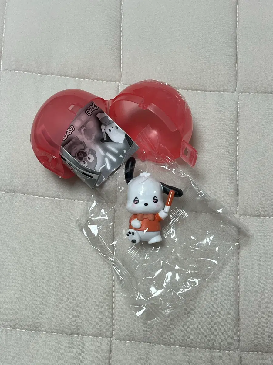 산리오 해피단브이 응원 가챠 포차코