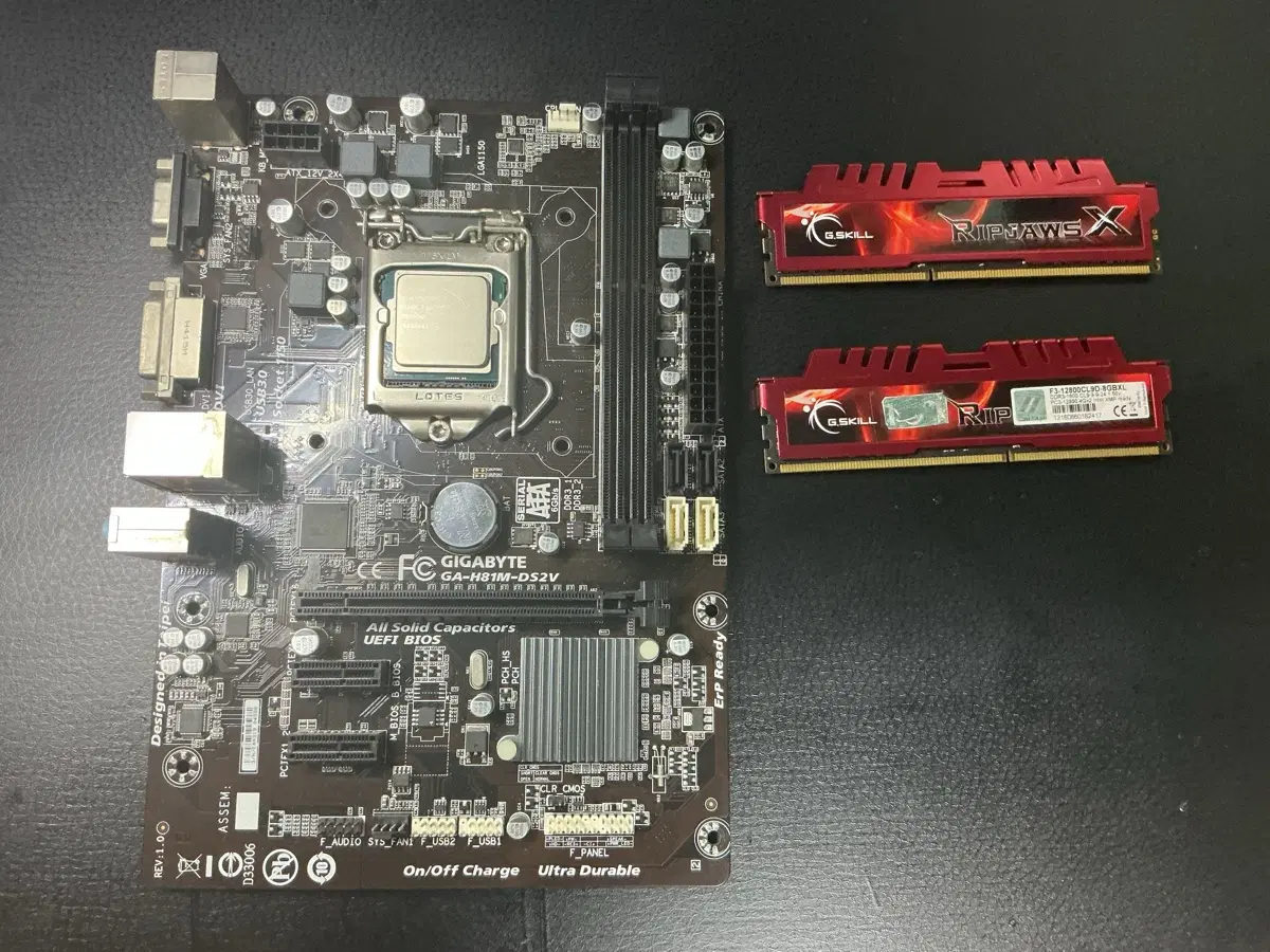 i5-4460,메인보드,지스킬 ddr3 8gb x2