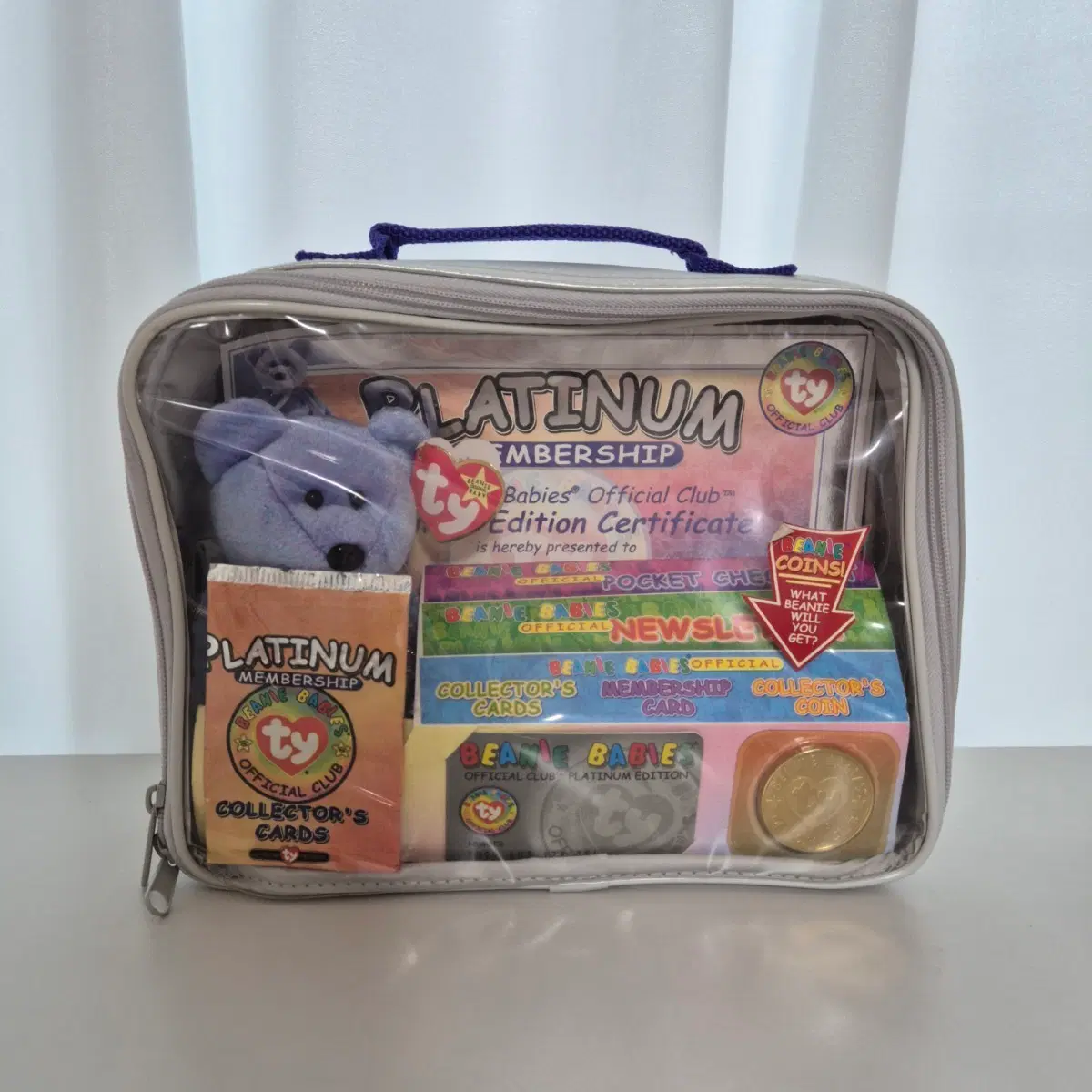 TY베어 Beanie Babies TY플래티넘 멤버십 패키지 백