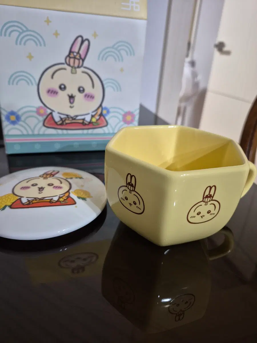 치이카와 한국 한정 우사기 머그컵