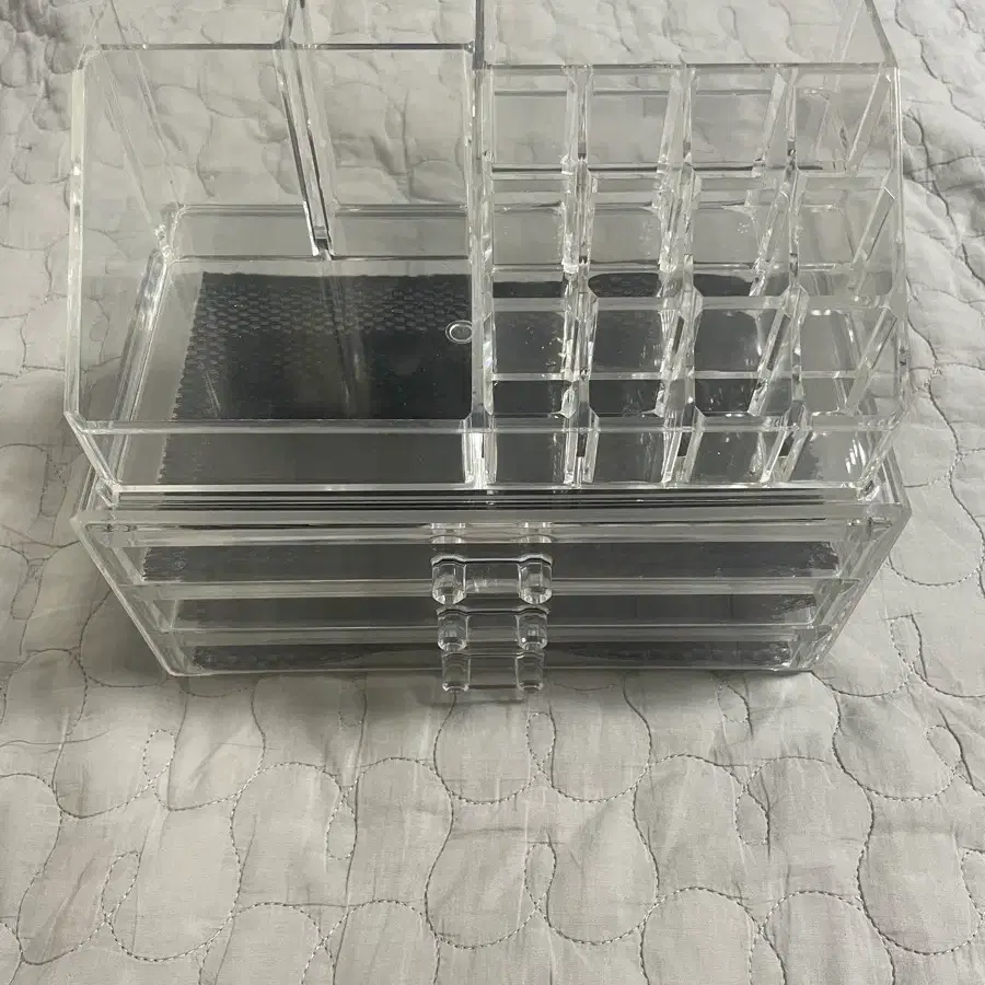 투명 화장품 정리함