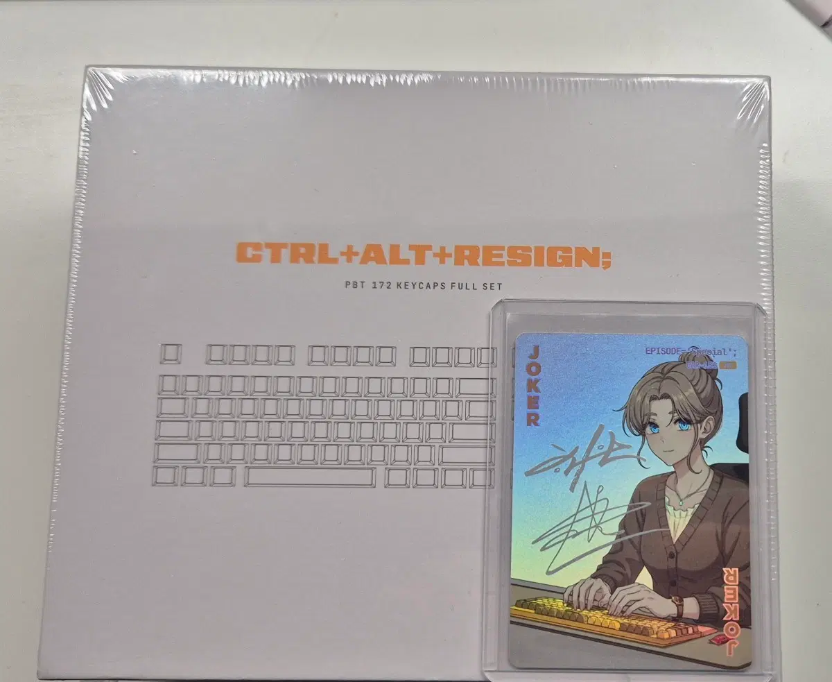 이직로그 에스더 키캡, 포카 일괄 판매합니다.