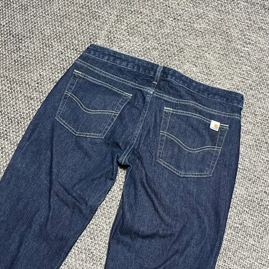 8(30) 칼하트 스트레이트핏 생지 진청 데님 팬츠