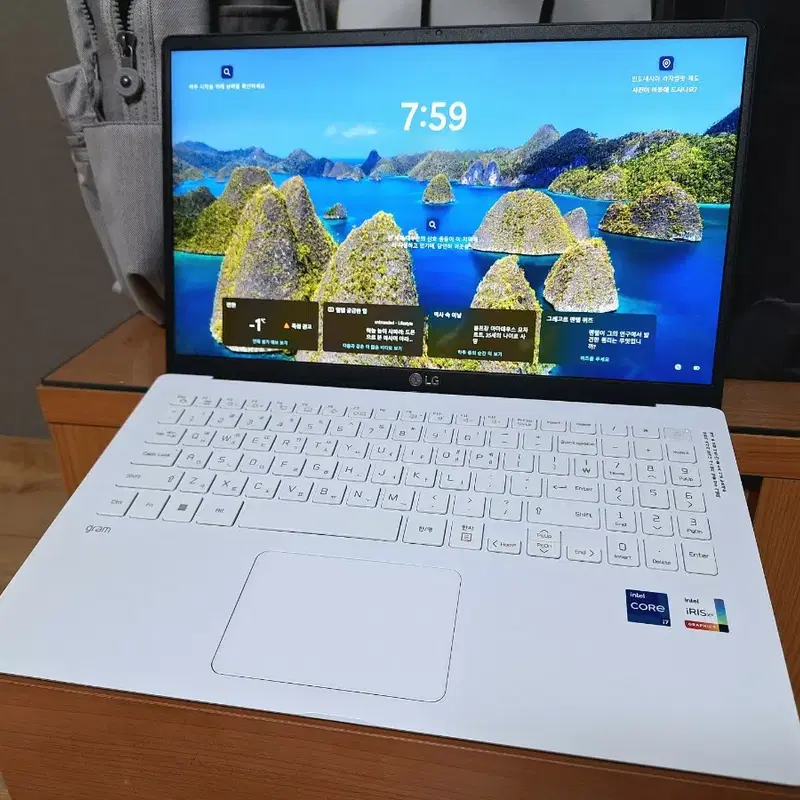 신품급 최고!사양 LG 그램 22년 코어+ i7 16G 512GB 윈11