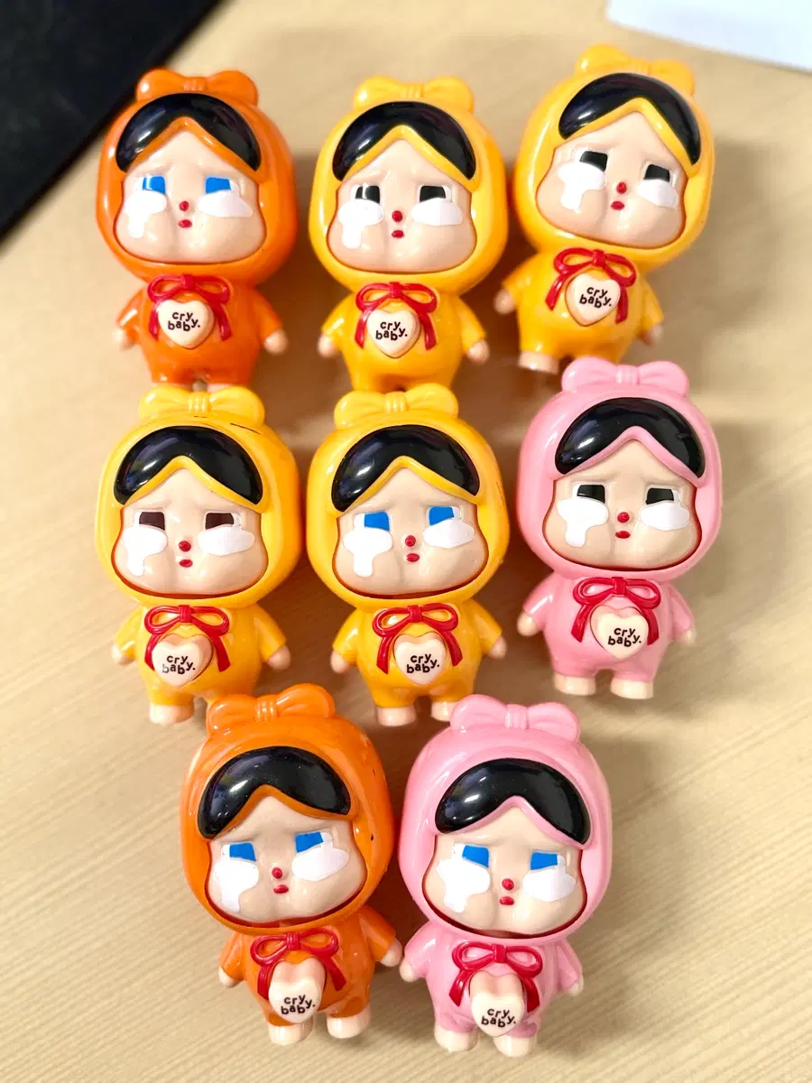 cryingbaby크라잉크라이울보베이비 인형뽑기미니어쳐처피규어miniaturefigure 처분(일괄)