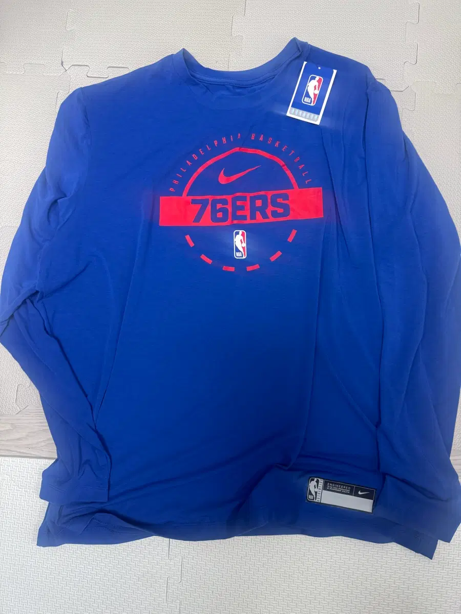나이키 필라델피아 세븐티식서스 져지 XXL