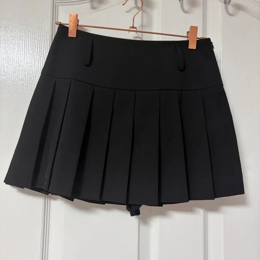(Xs) 하비언니 플리츠 미니 스커트
