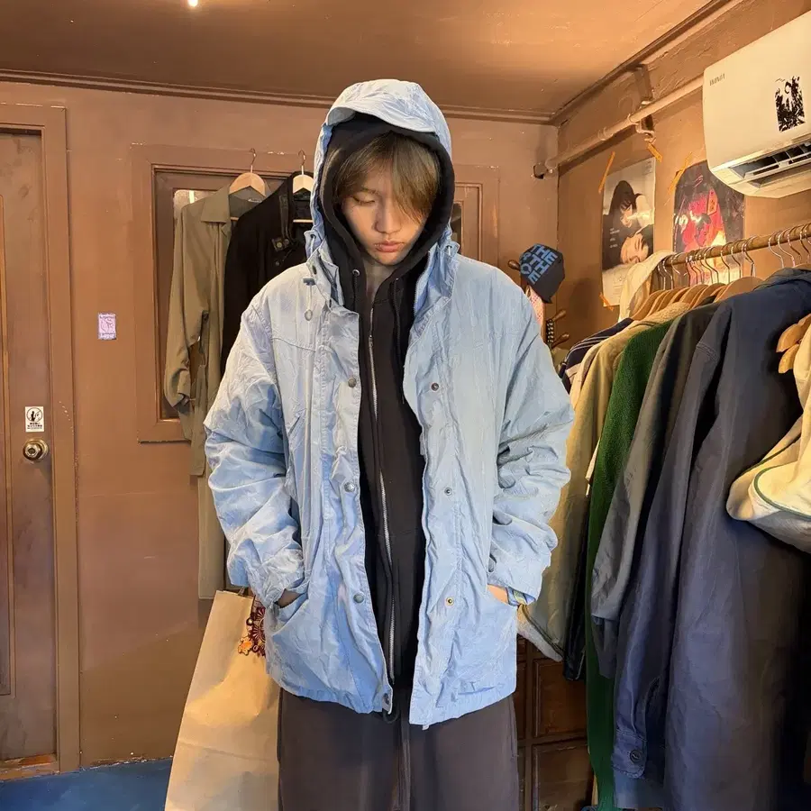 BARBOUR 바버 풀번 라이트웨이트 유틸리티 후드 자켓