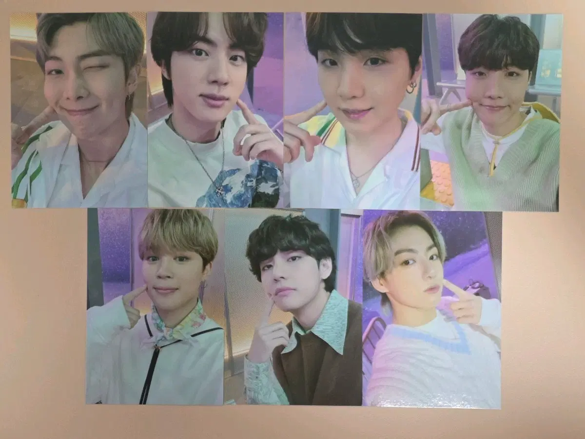 방탄소년단 소우주 파자마 포카 BTS