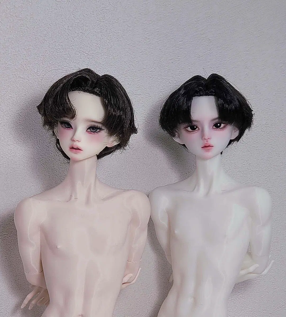 MSD 가발 7-8인치 구관 인형 구체관절인형