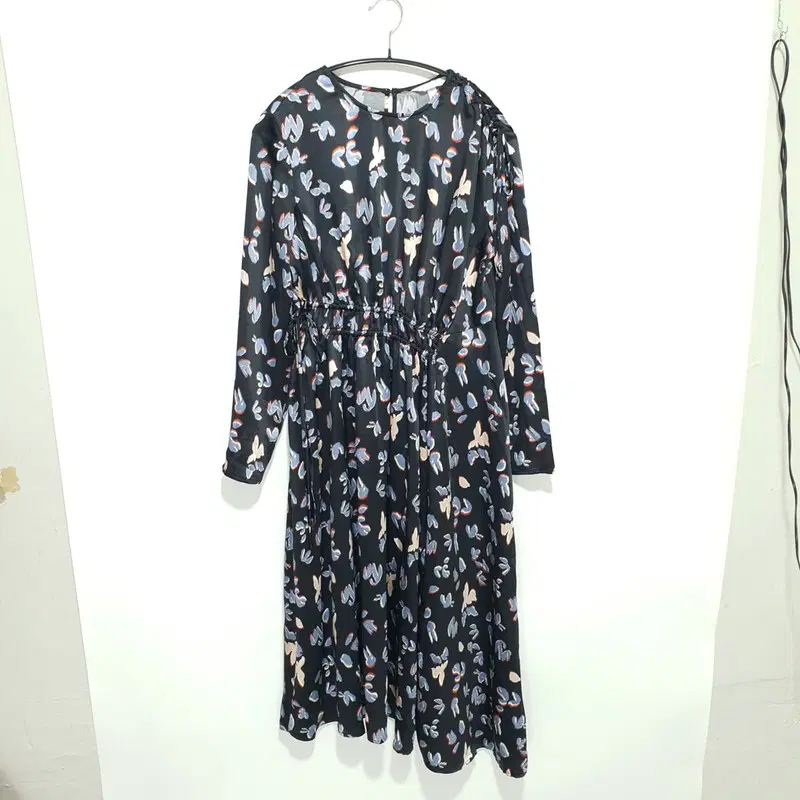 H&M 플라워 언발 셔링 원피스 S_M3145