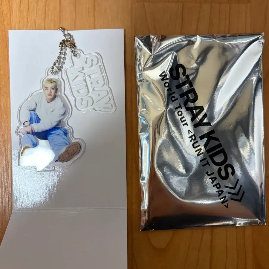 스트레이키즈 방찬 아크릴 키링 런잇 일본 RUN IT JAPAN 팝업 MD