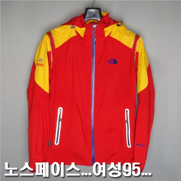 노스페이스/여성95/고어텍스바람막이후드자켓등산점퍼/2402/달순구제185