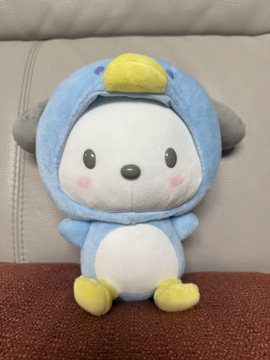 산리오 포차코 겨울버전 펭귄 코스튬 20cm 인형