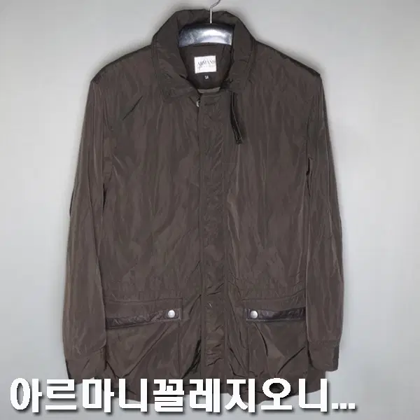 아르마니꼴레지오니/남성100/춘추용바람막이하프자켓점퍼/2359/달순구제185