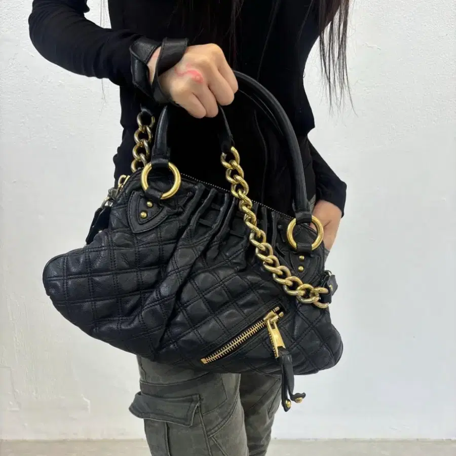 마크제이콥스 퀼팅 체인 백