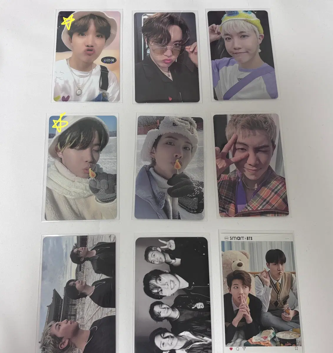 방탄 호석 남준 윈패 소우주 메모리즈 매직샵 디비디 포카 일괄 양도