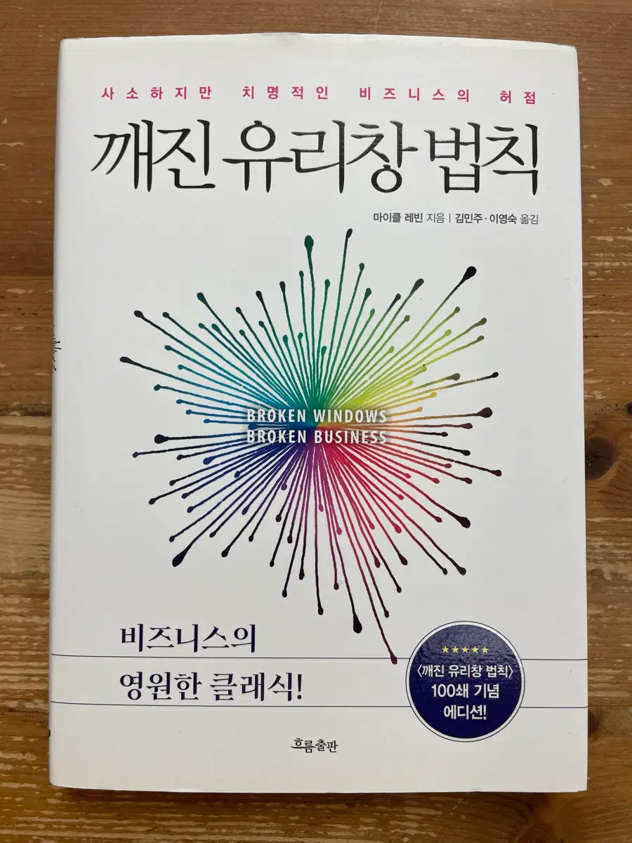깨진 유리창 법칙 - 마이클 레빈