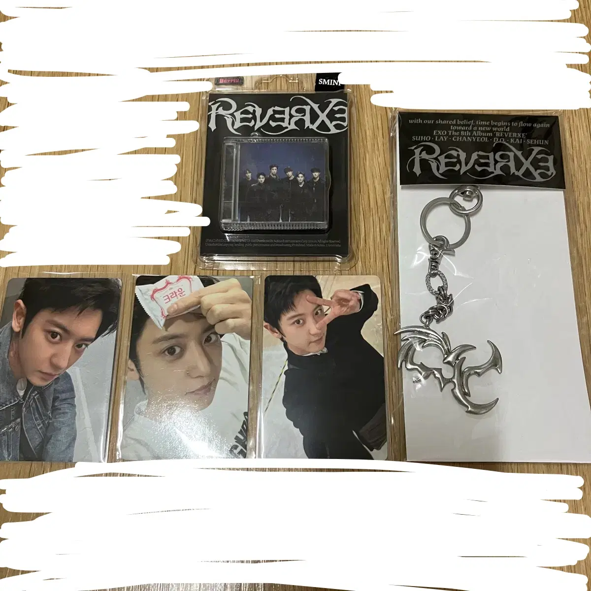 Exo Chan-yeol Revers Smini album/keyring/photocard bulk