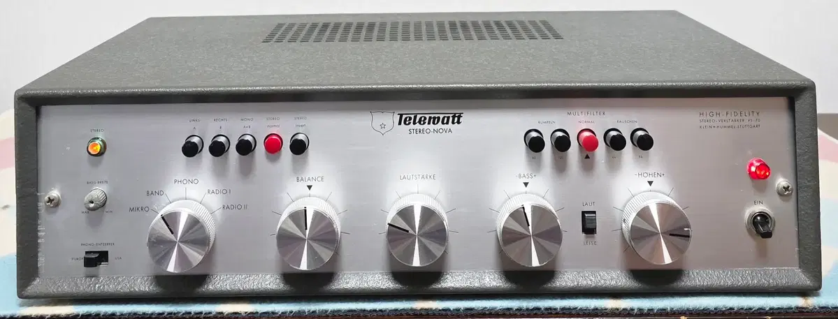 Telewatt VS-70 진공관 인티엠프