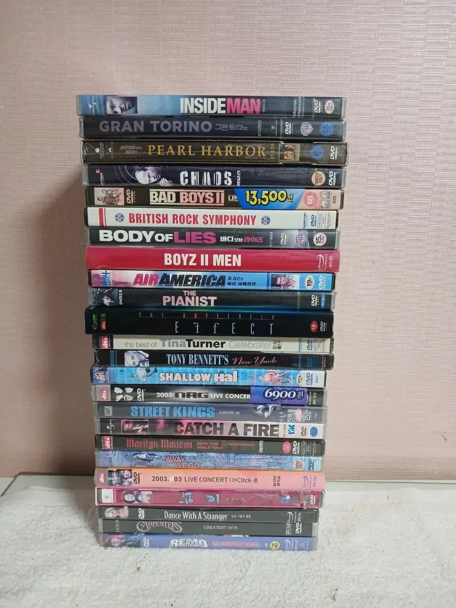미개봉 DVD일괄