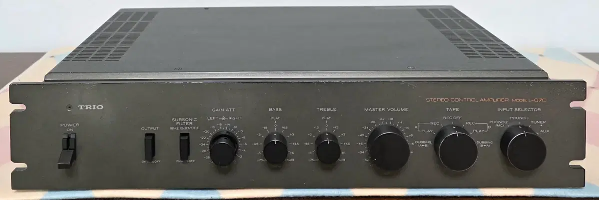 TRIO L-07C 프리앰프
