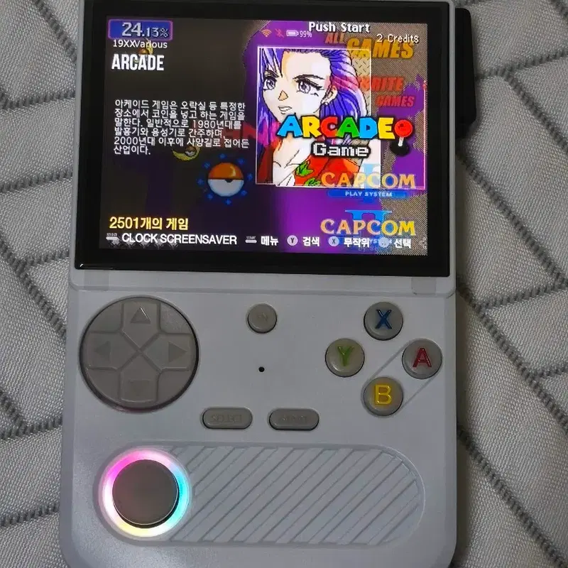 K36 K36S 64GB 한방팩적용 팝니다.레트로게임기 월광보합 r36s