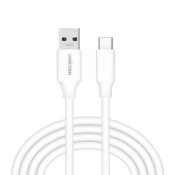 USB-A to C 30W 고속충전 데이터 케이블 2m 화이트