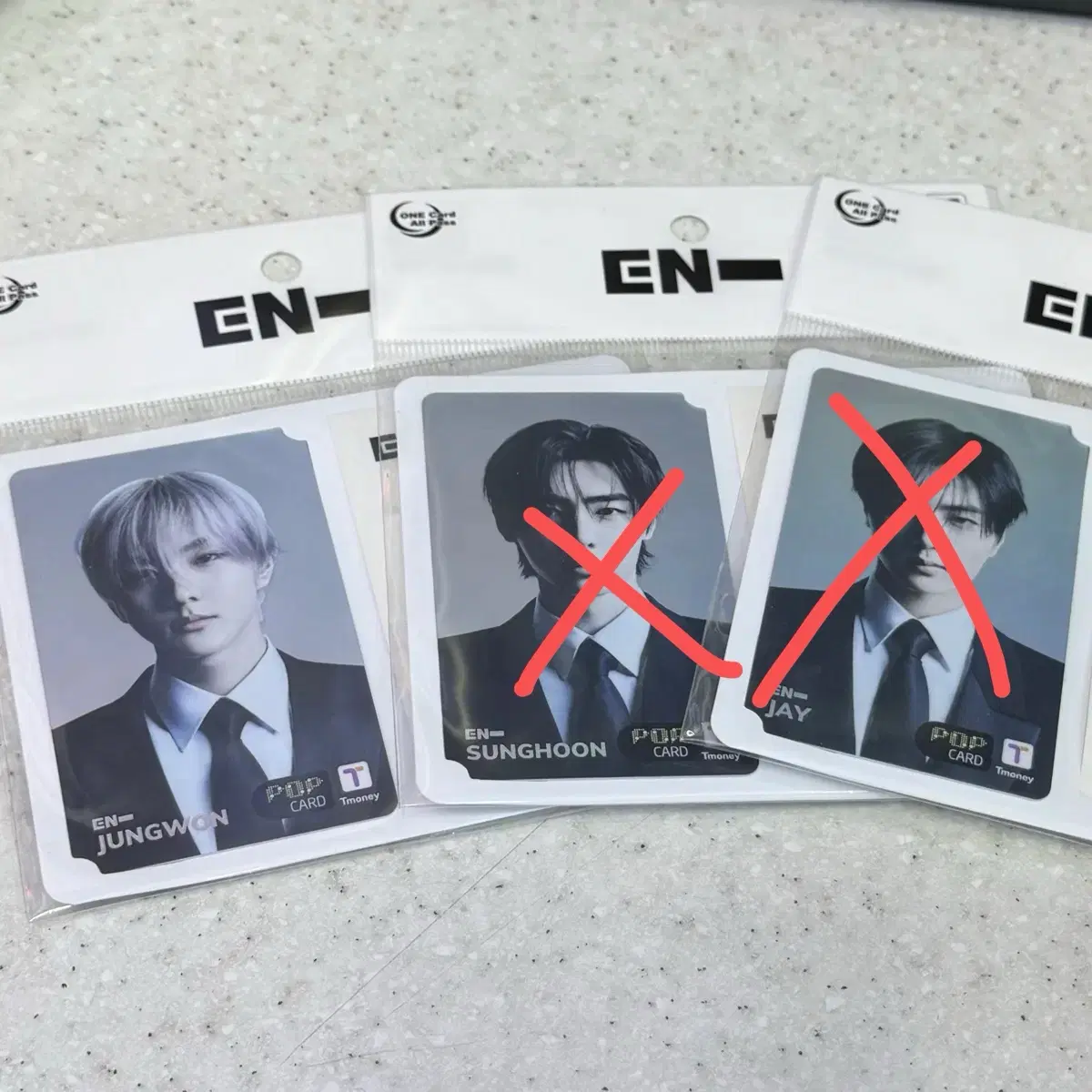 Enhypen transportation card Jungwon