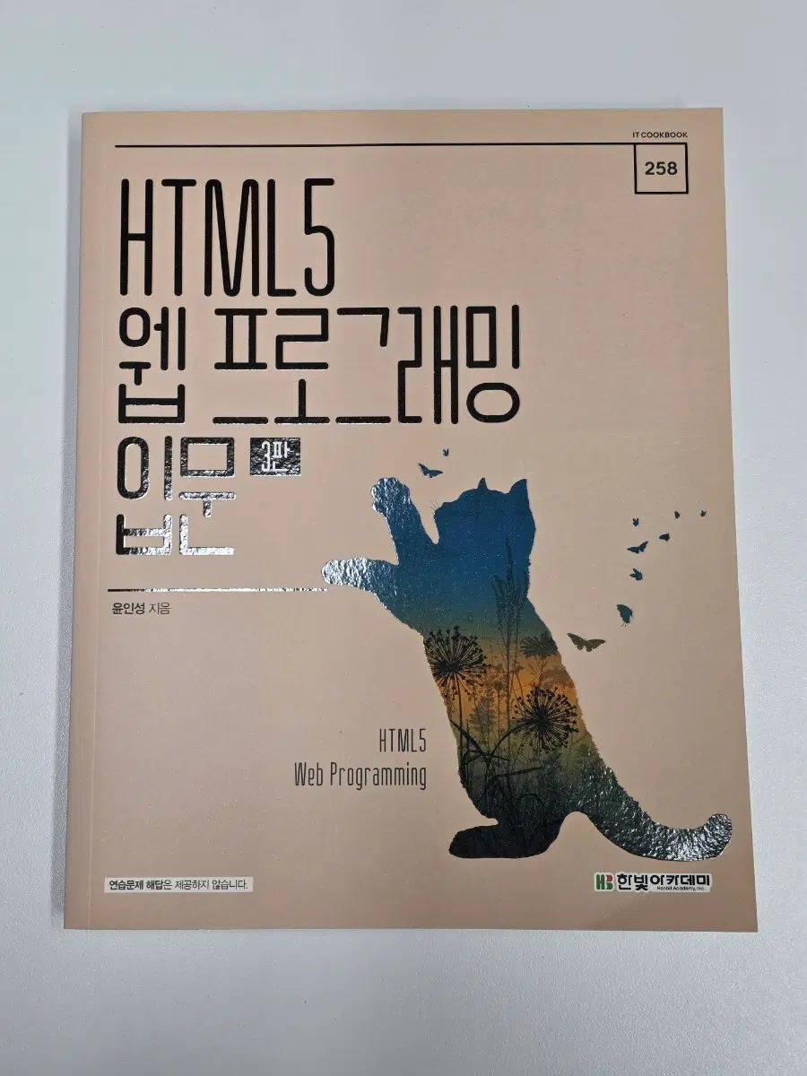 HTML5 웹 프로그래밍 입문 책 퍼블리싱책 HTML책 프로그래밍책
