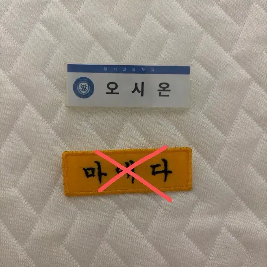 엔시티위시 시온 리쿠 명찰
