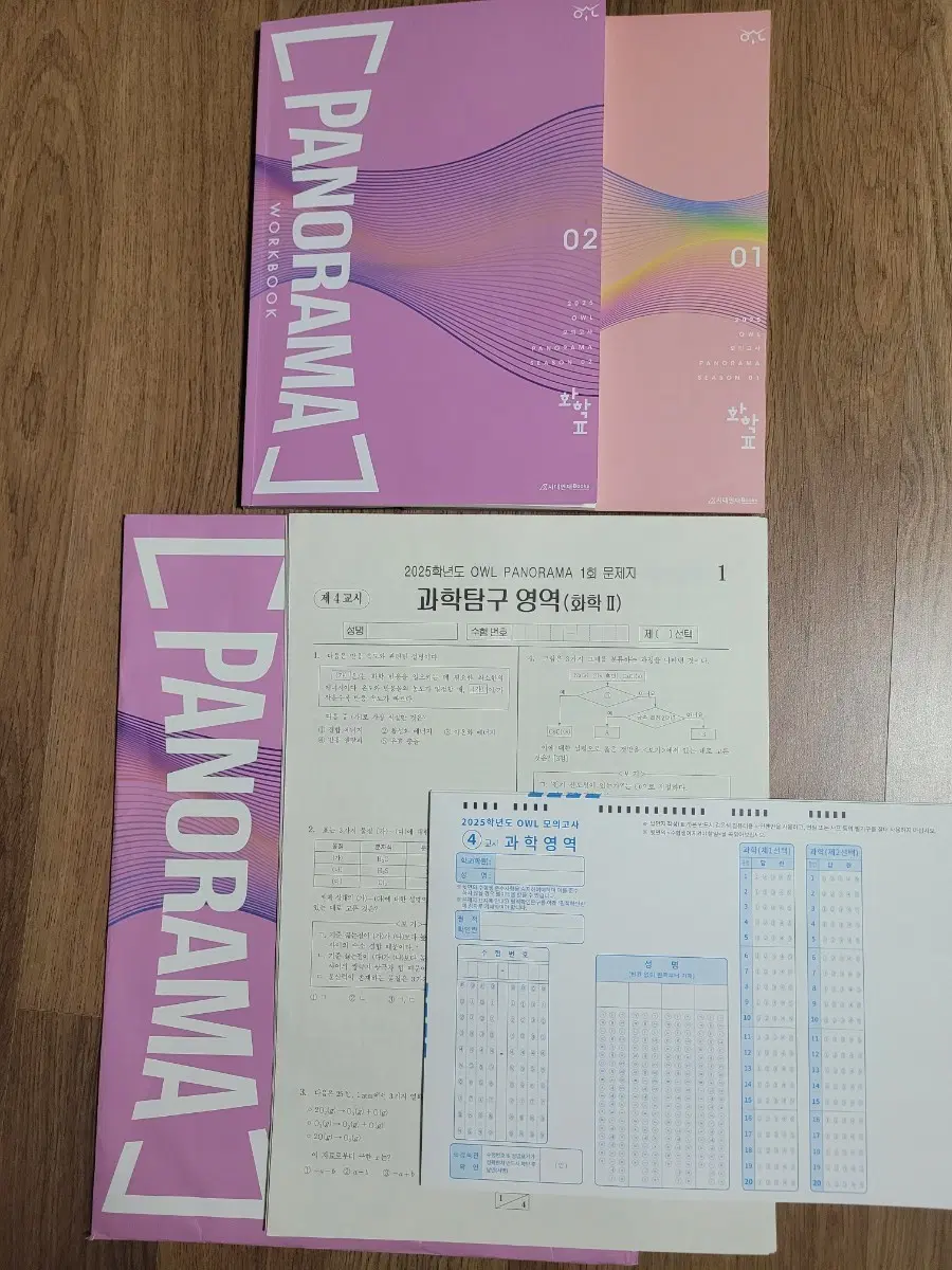 화학2 실모 시대인재 OWL 파노라마 총12회 2025 풀세트
