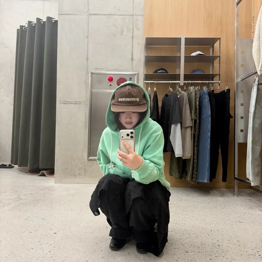 파르티멘토우먼 후드집업