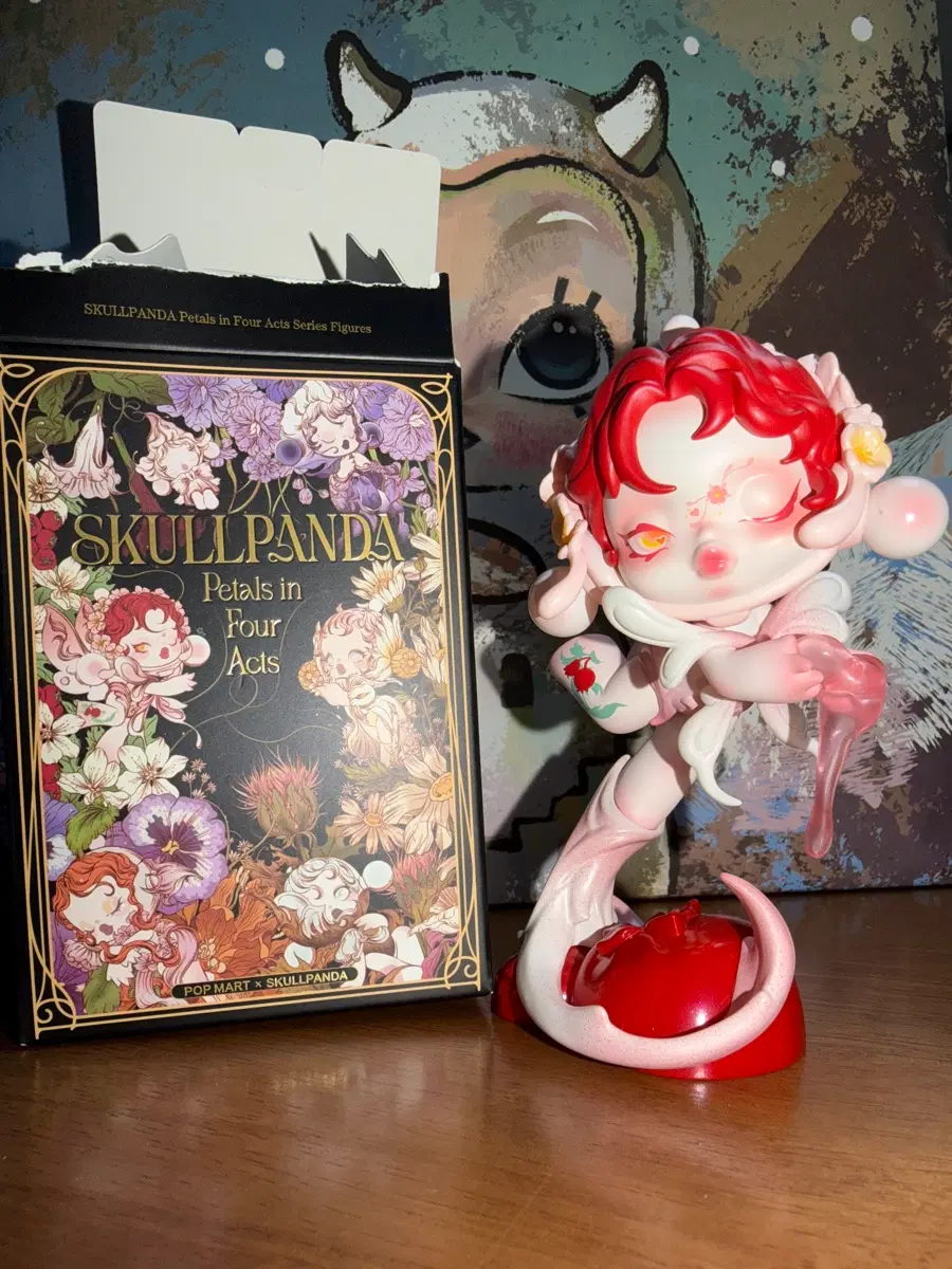 팝마트 스컬판다 꽃잎의 4막 피규어 The Fairy's Trick